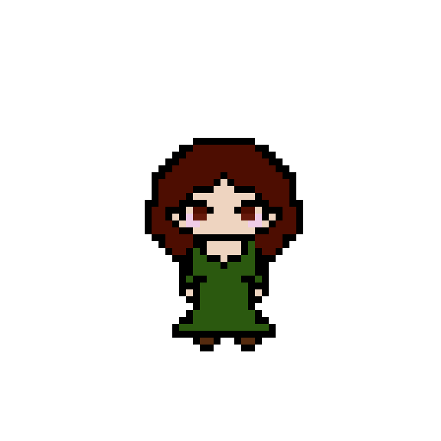 Gunnora em pixel art